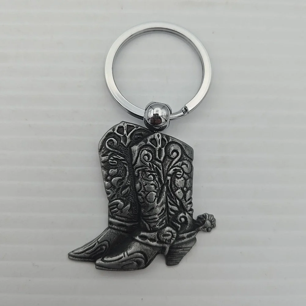 Key Ring - Western Cowboy Boot Key Chain